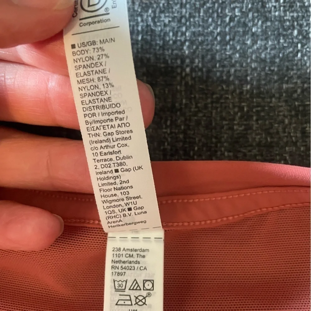 Athleta Ultimate Muscle Tank Camisole Muted Red 1X